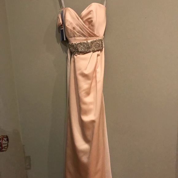 Alfred Angelo Dresses & Skirts - Champagne Sweetheart Gown, With Sash Alfred Angelo Dresses & Skirts - Champagne Sweetheart Gown, With Sash